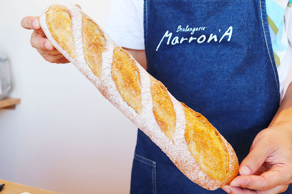 Boulangerie Marron'A バゲット